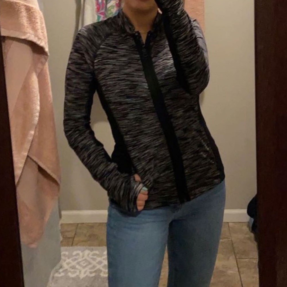 workout zip up jacket